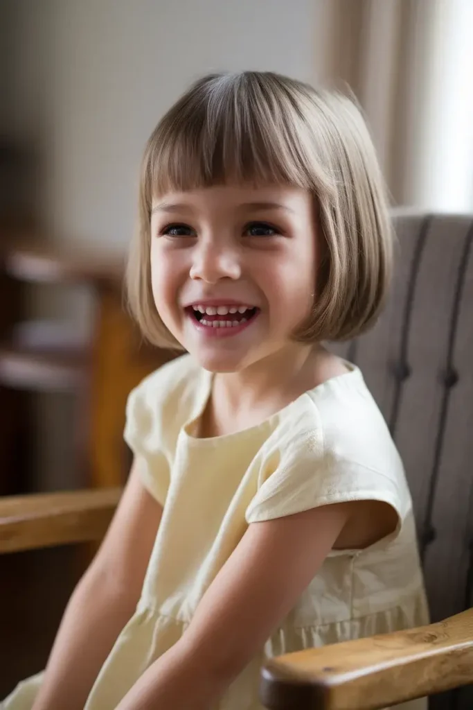 Short Hair With Bangs