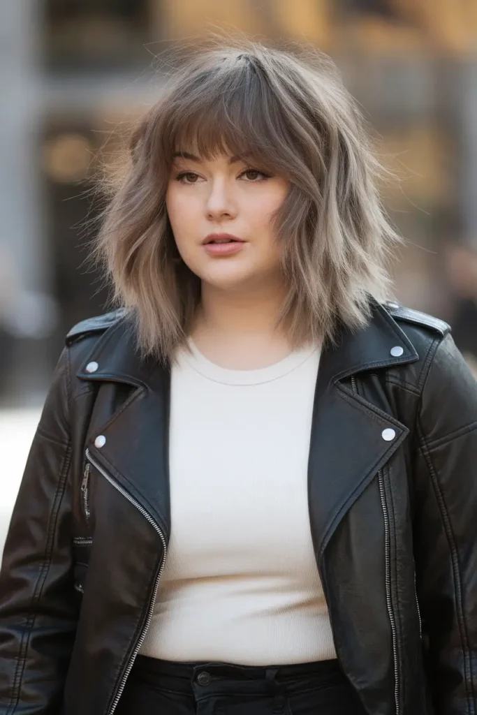 Round Face Shape Hairstyle