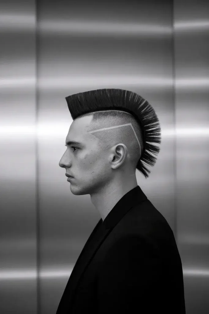Mohawk Fade Haircut 