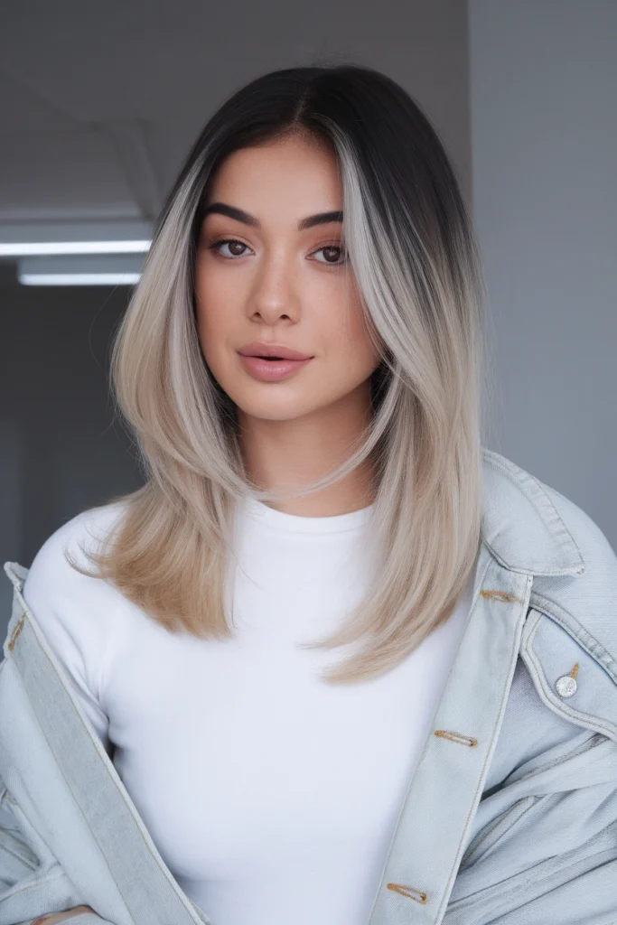 Dark Blonde Roots