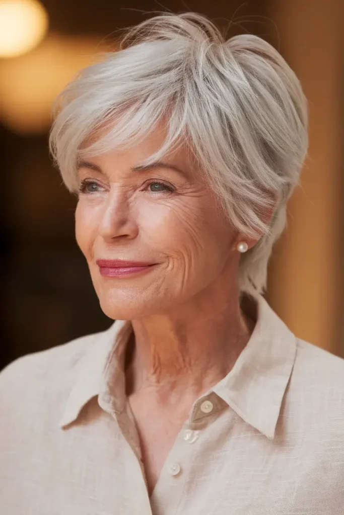 Short Hair With Bangs