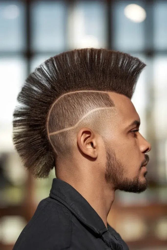 Mohawk Fade Haircut 