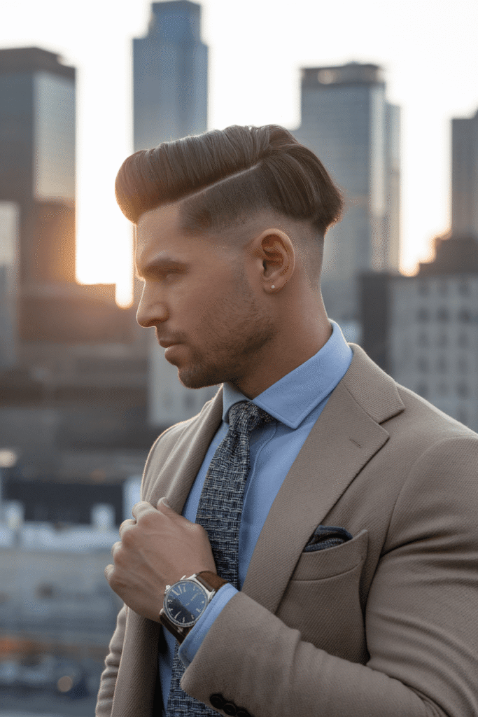 Men's hairstyles for thick hair