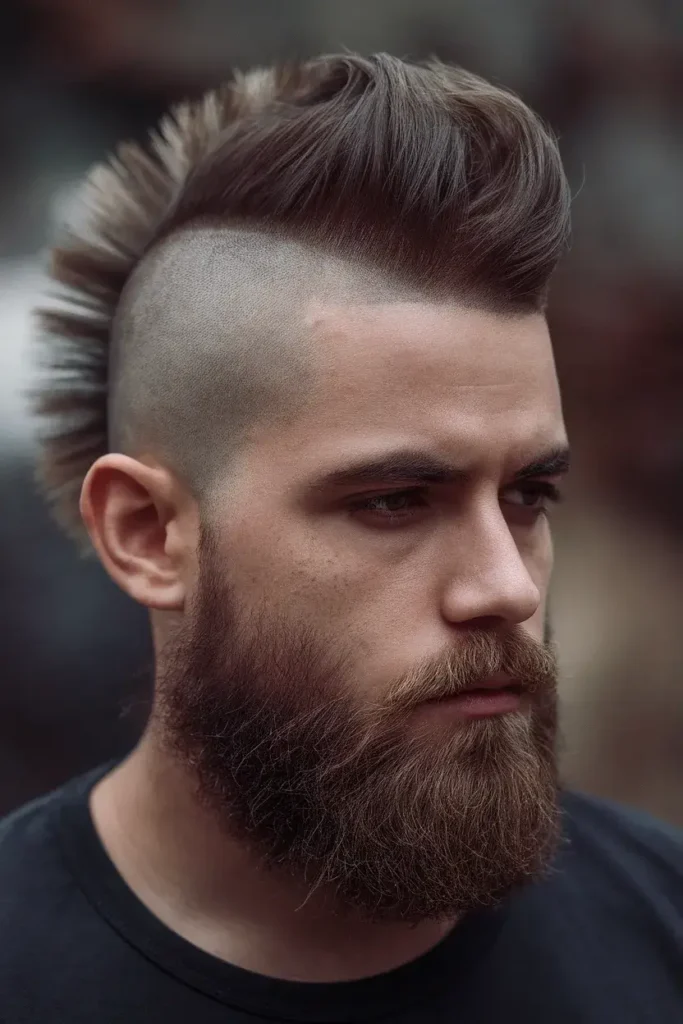 Mohawk Fade Haircut 
