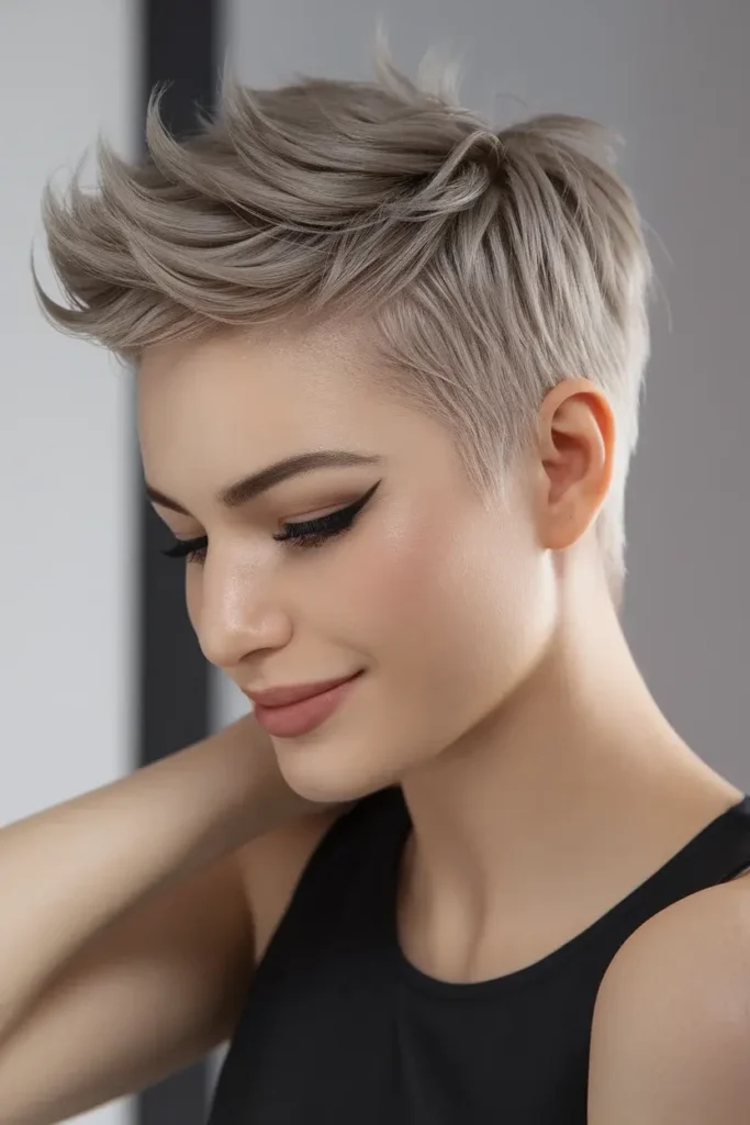 Pixie Cuts for Gray Hair