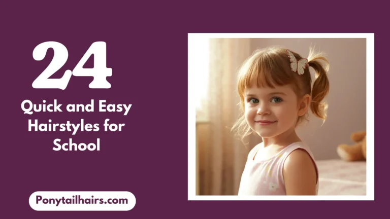 Quick and Easy Hairstyles for School
