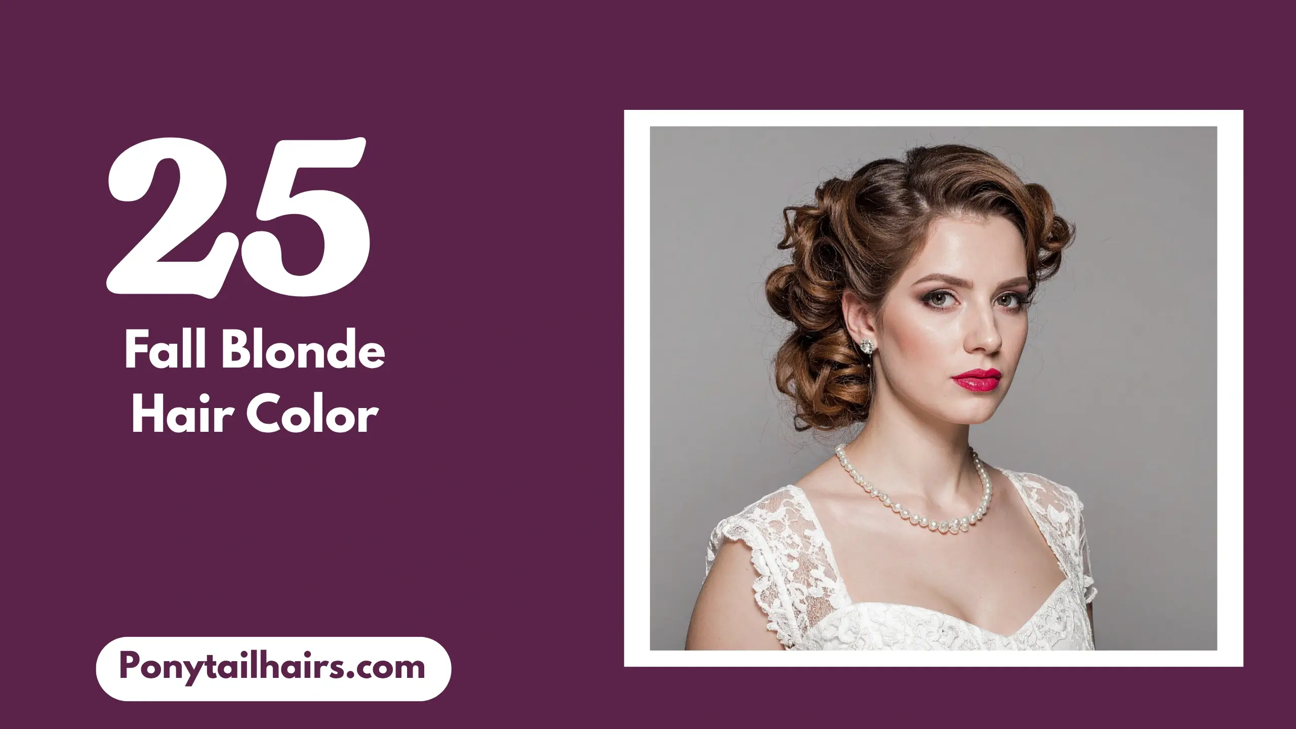 Fall Blonde Hair Color