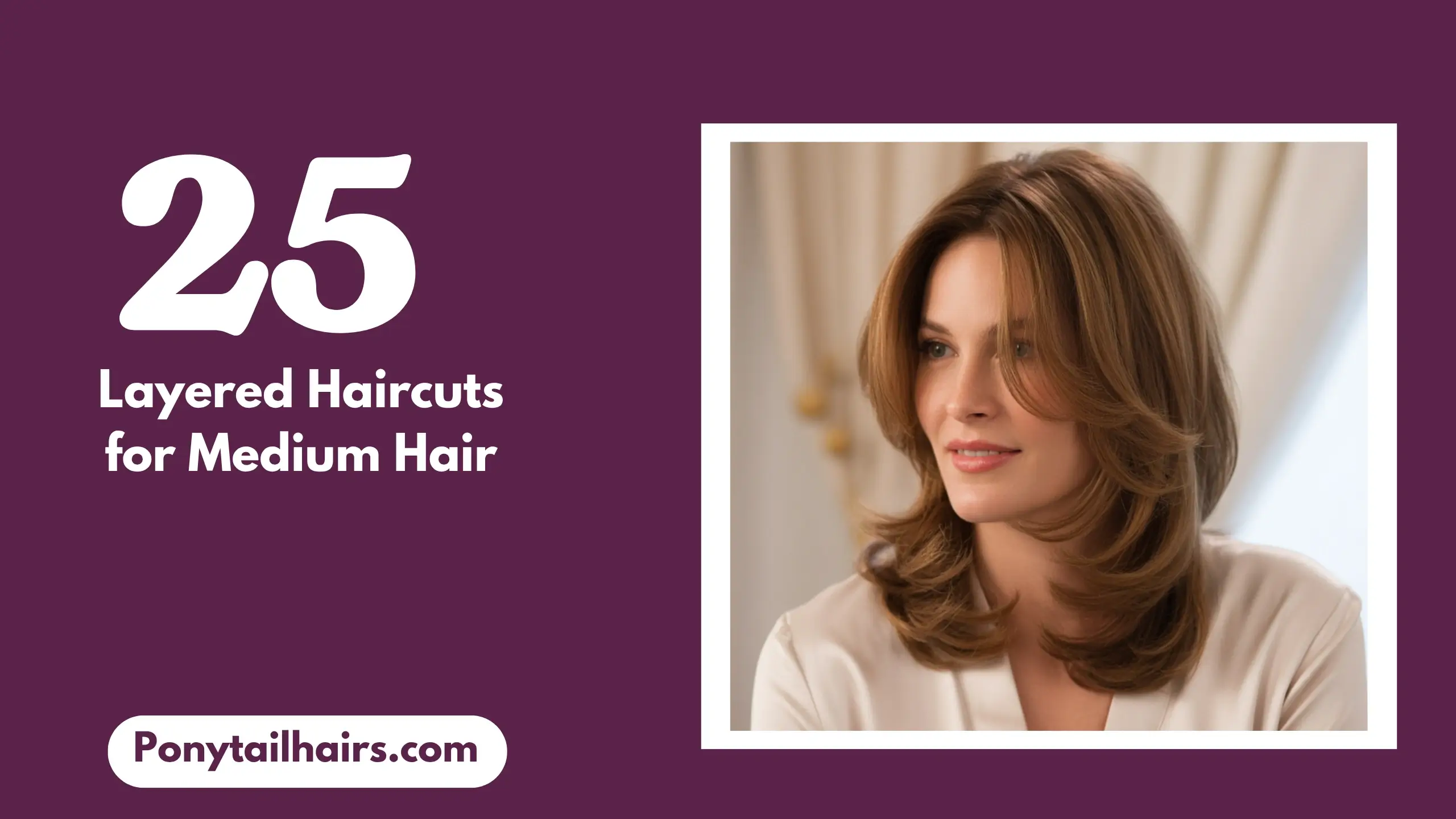 Layered Haircuts for Medium Hair