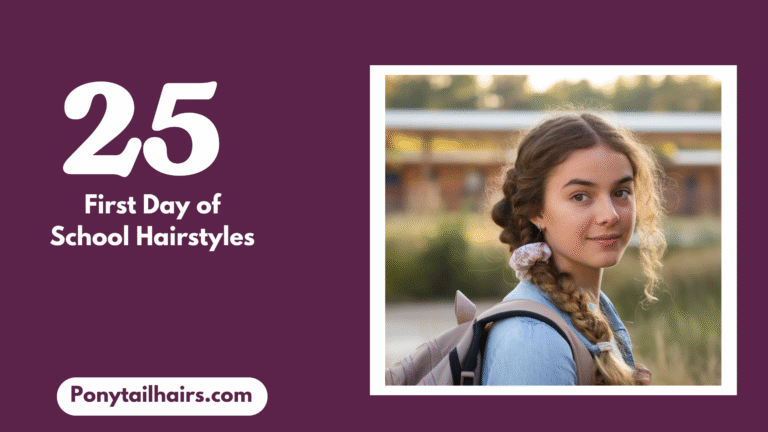 First Day of School Hairstyles