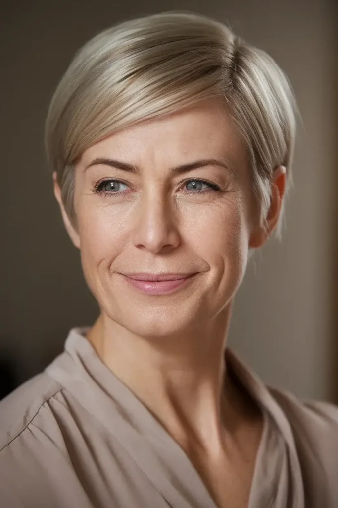 Pixie Cuts for Gray Hair