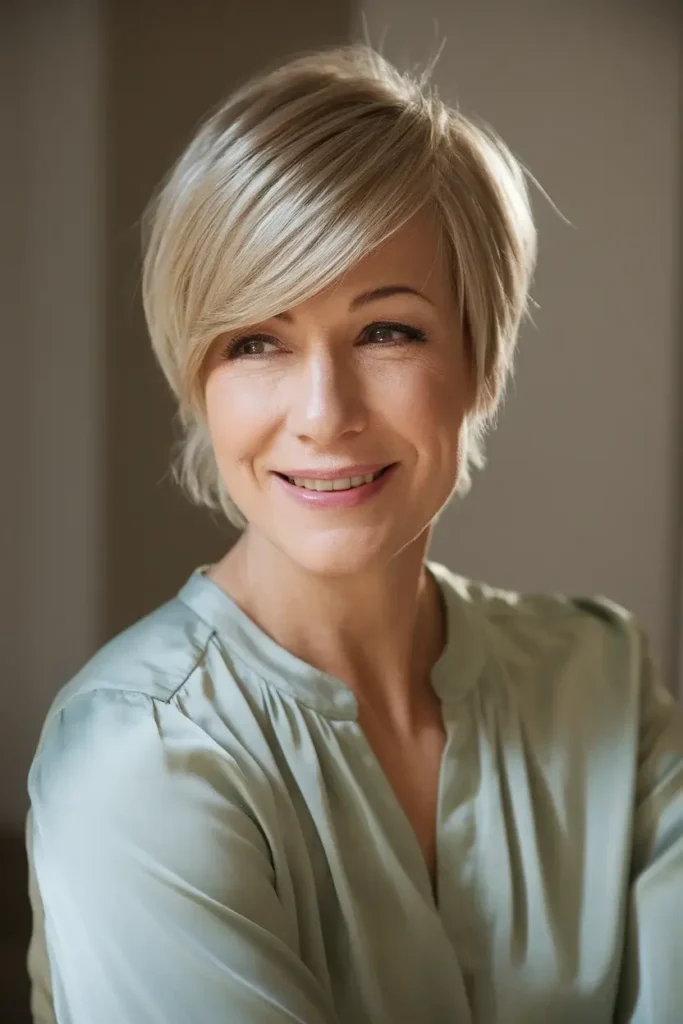 Pixie Cuts for Gray Hair
