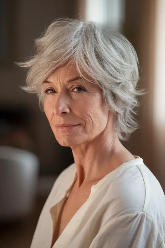 Pixie Cuts for Gray Hair