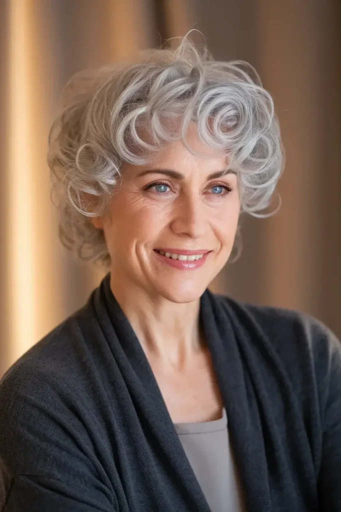 Pixie Cuts for Gray Hair