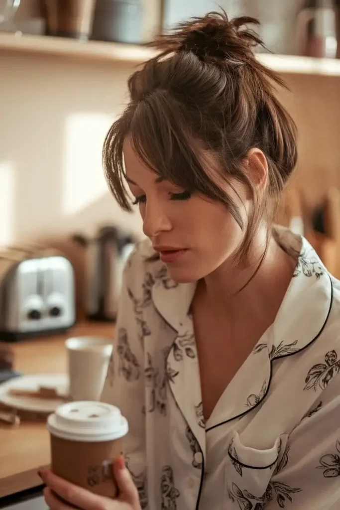  Messy Bun