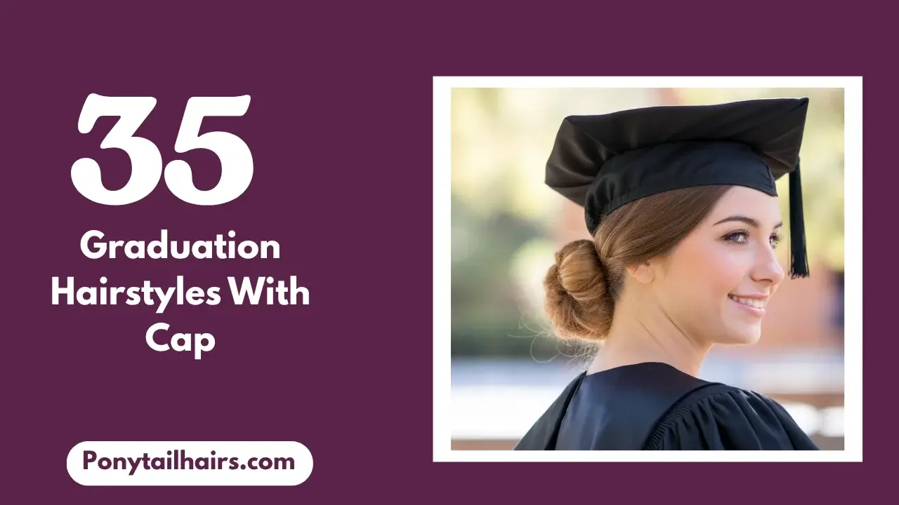 Graduation Hairstyles With Cap