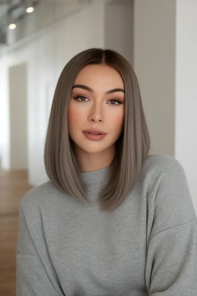 Mushroom Brown Hair Color