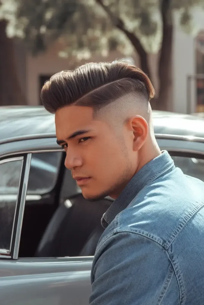 Comb Over Fade
