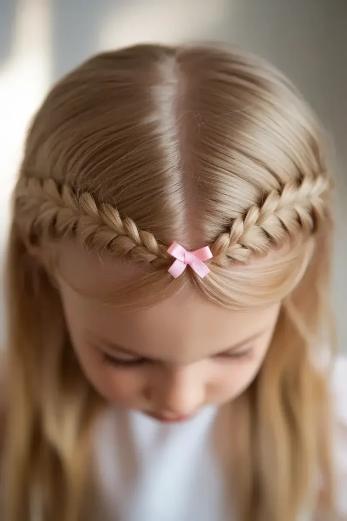 Braided Heart Crown