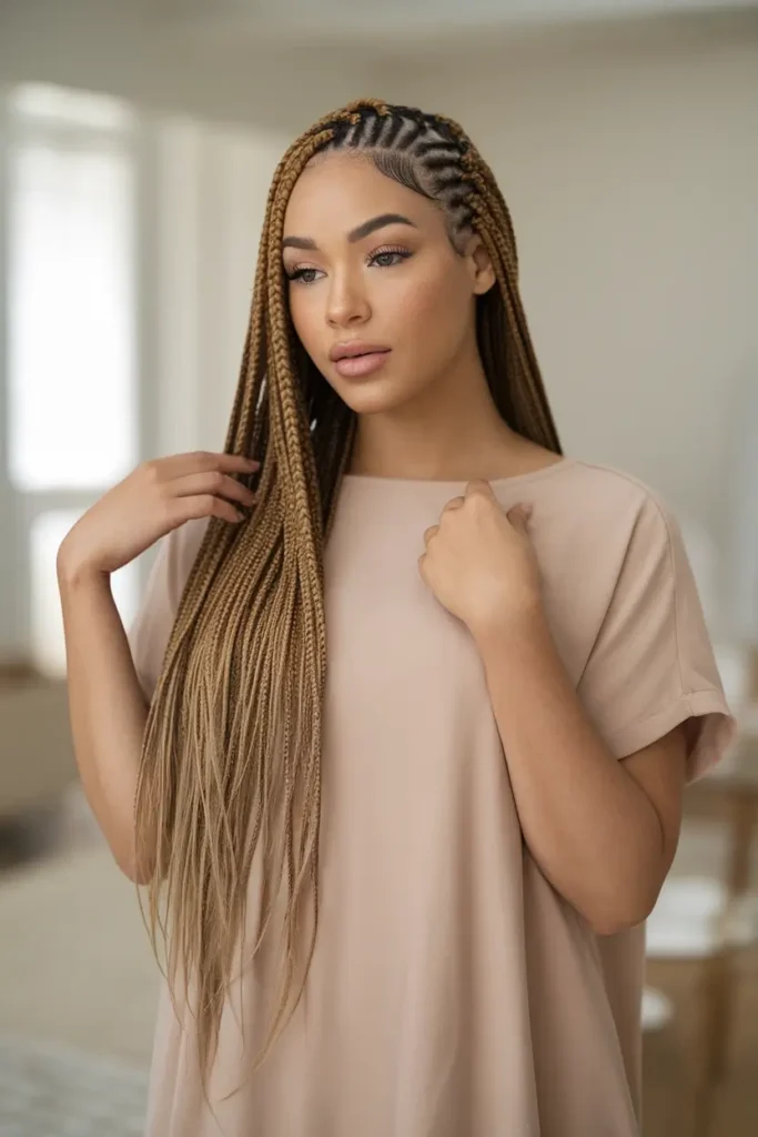 Cute Box Braids