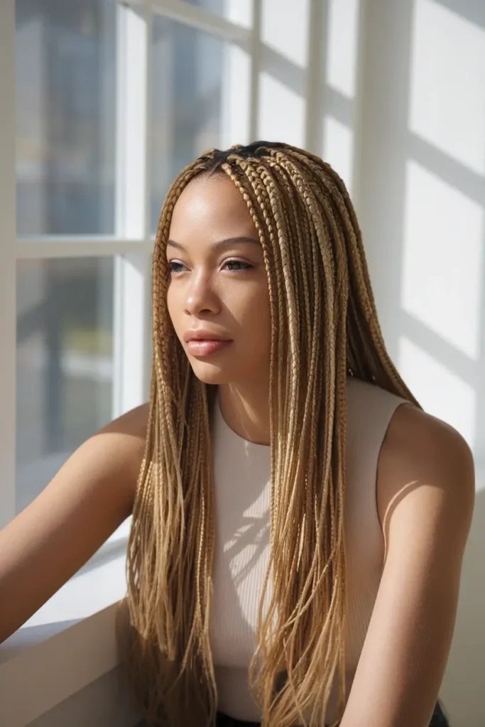 Cute Box Braids