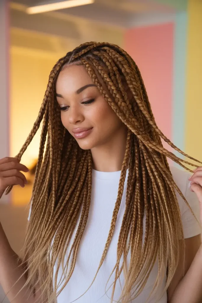 Cute Box Braids