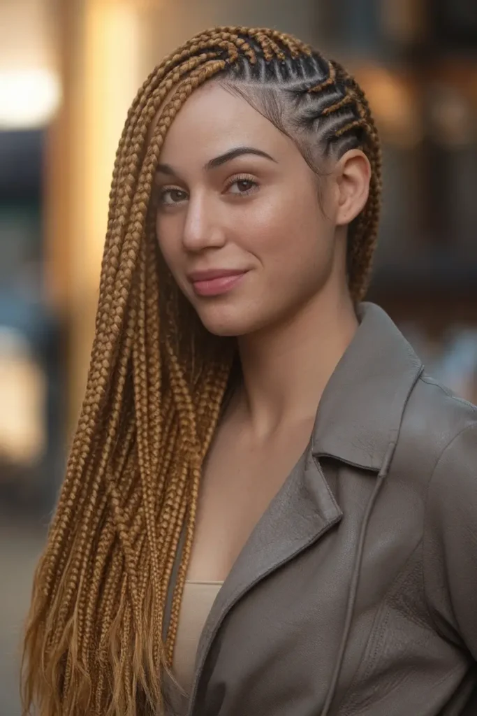 Big Box Braids Hairstyles