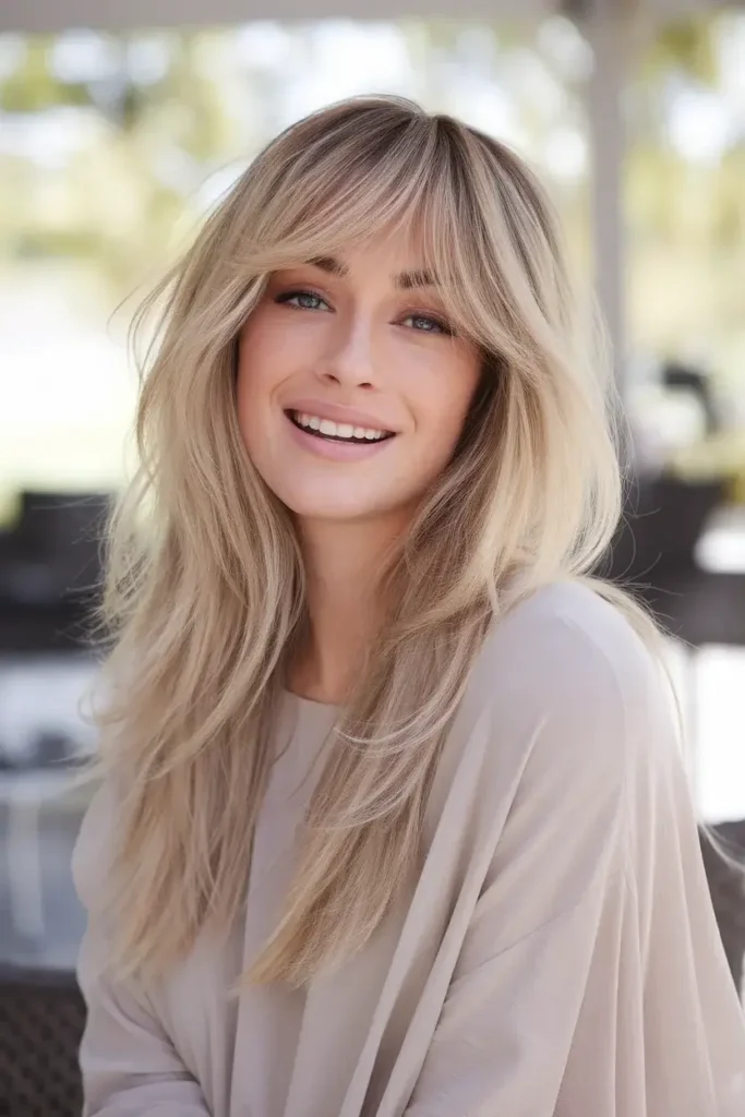 Bangs For Round Face