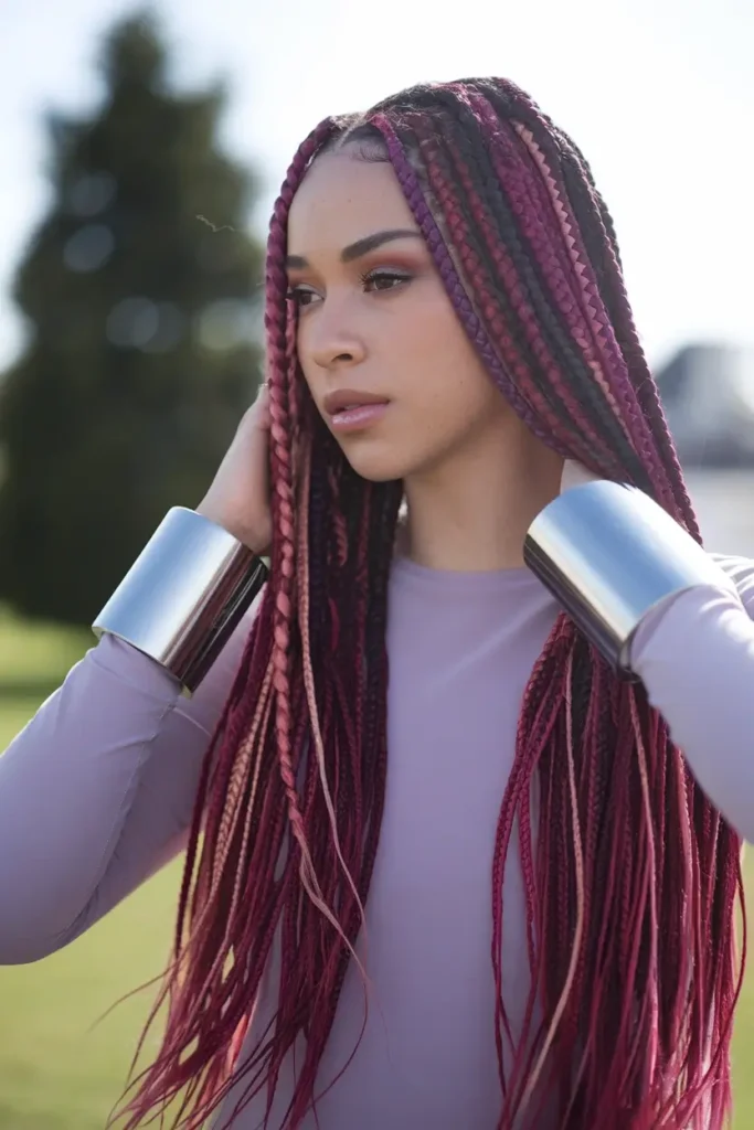Cute Box Braids