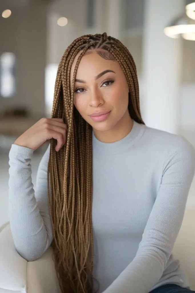 Cute Box Braids