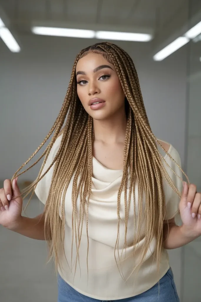 Cute Box Braids