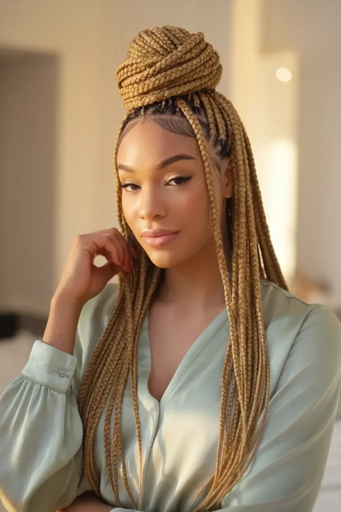 Cute Box Braids