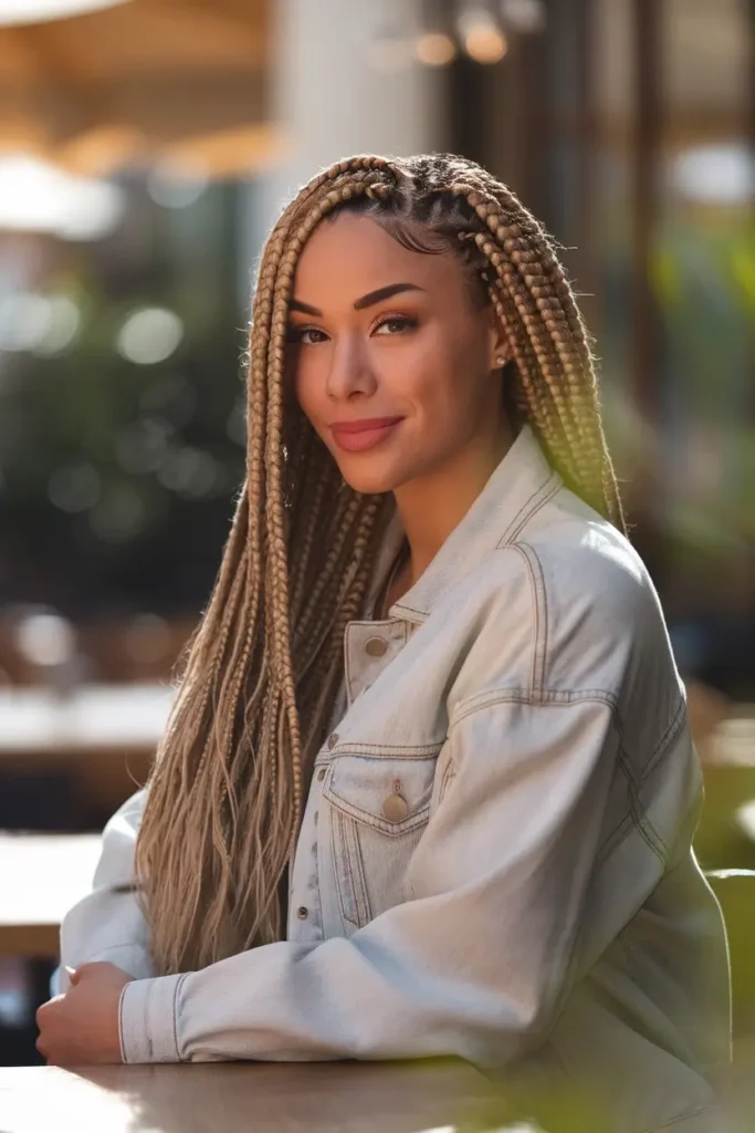 Cute Box Braids