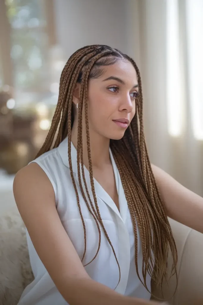 Cute Box Braids