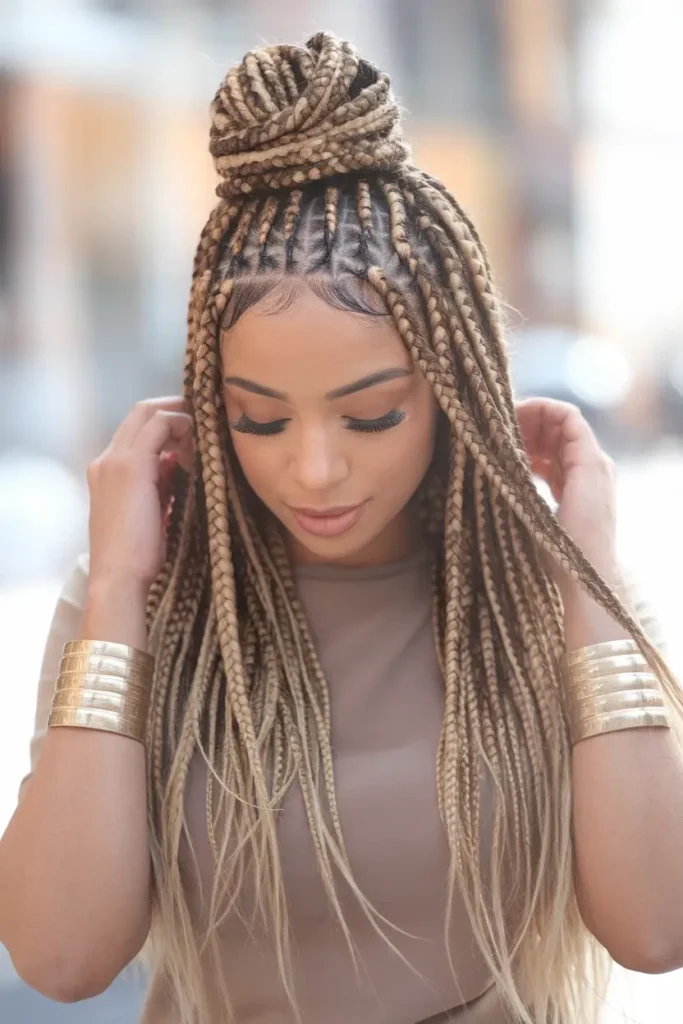 Cute Box Braids