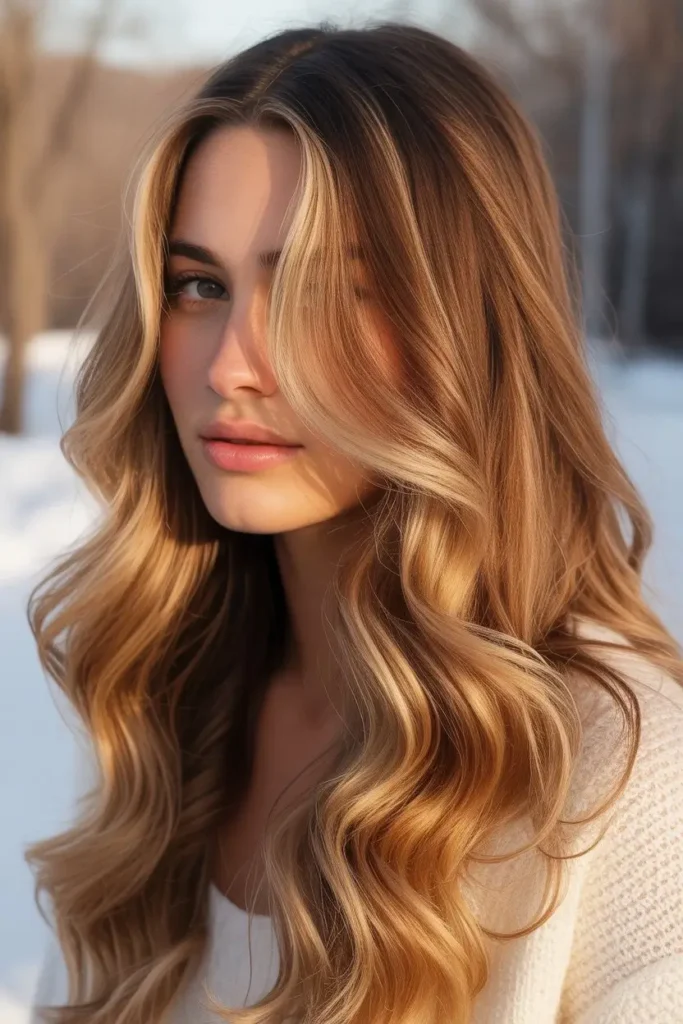 Christmas Hair Color ideas