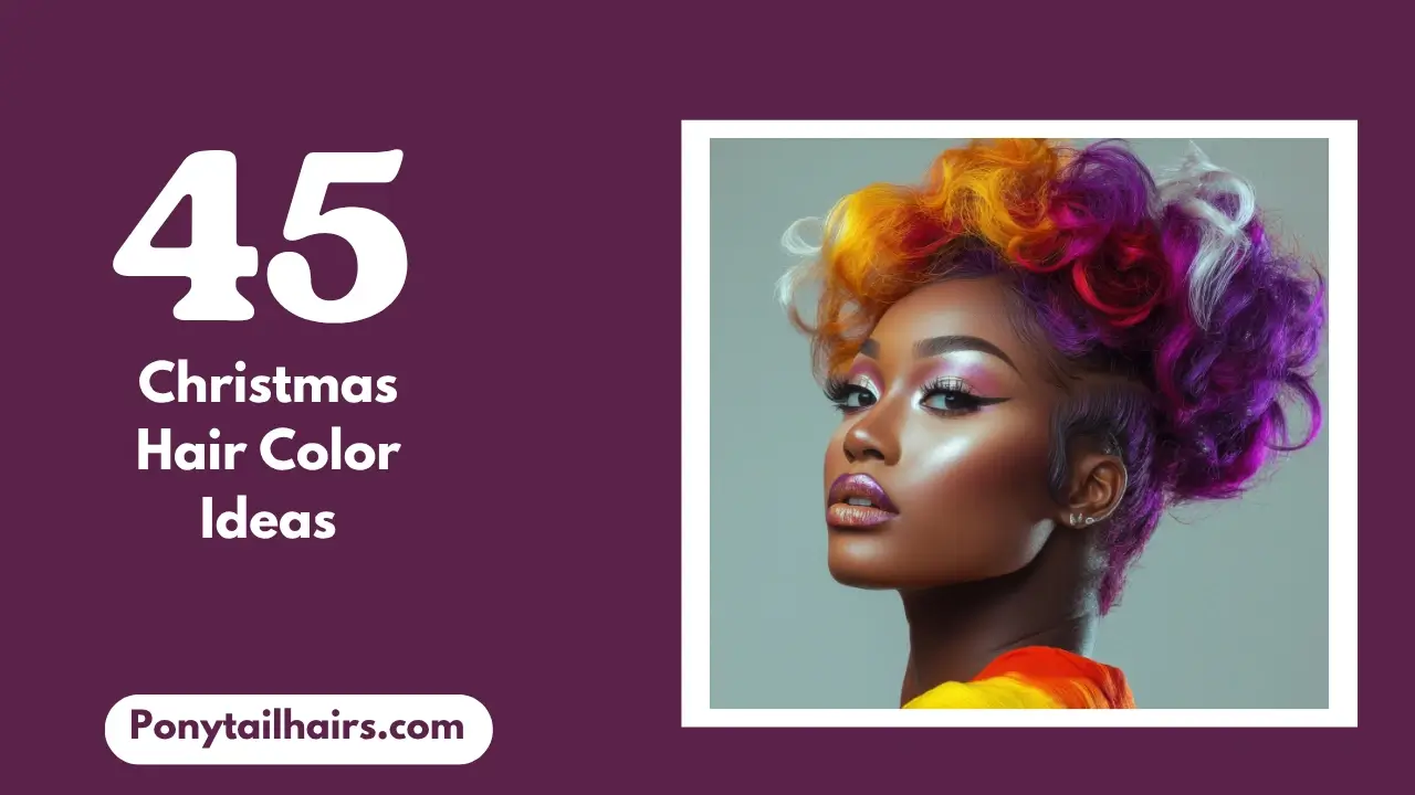 Christmas Hair Color Ideas