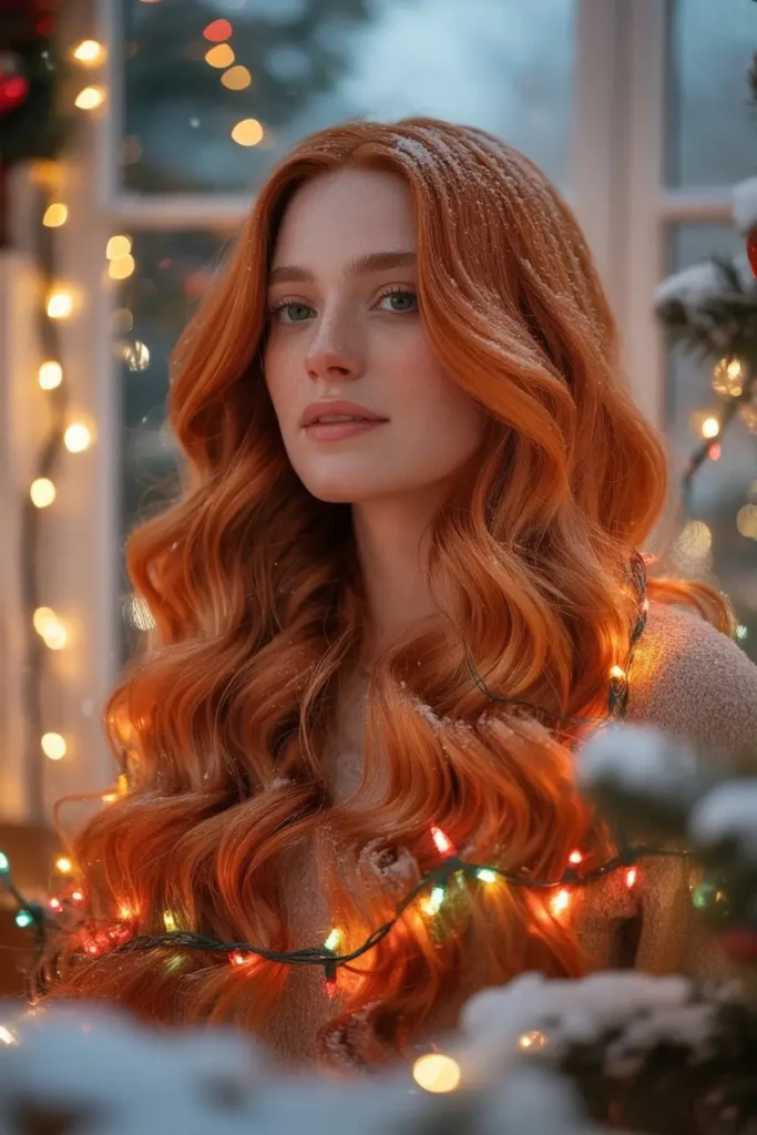 Copper Christmas Hair Color