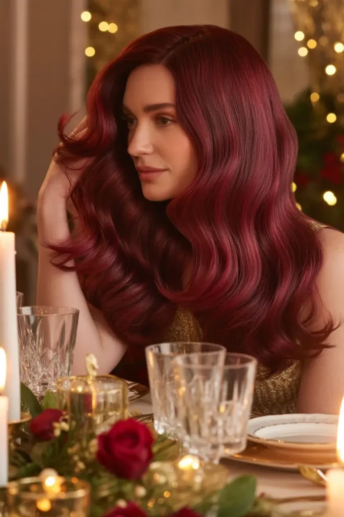Christmas Hair Color Ideas
