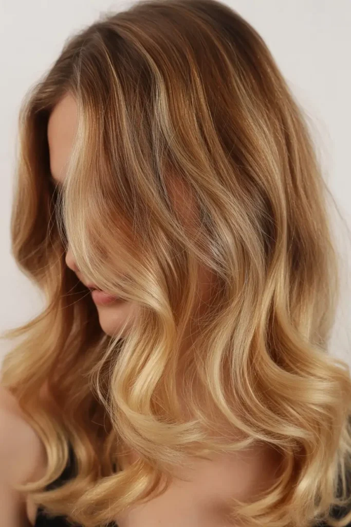 Golden Blonde Balayage