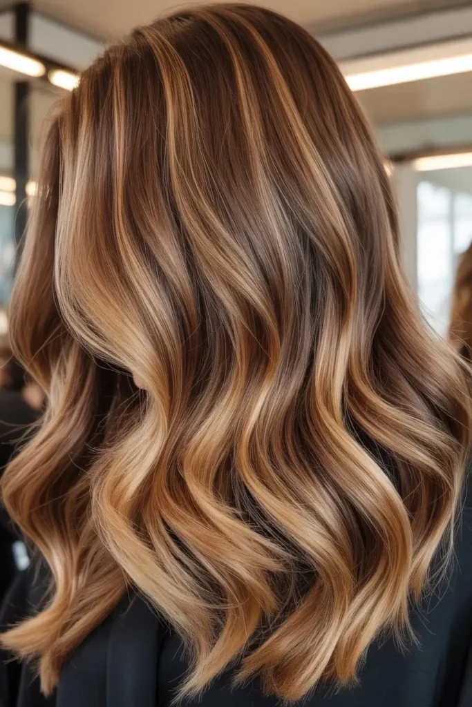 Caramel Blonde Balayage