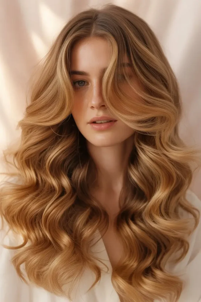 Hazelnut Blonde Color