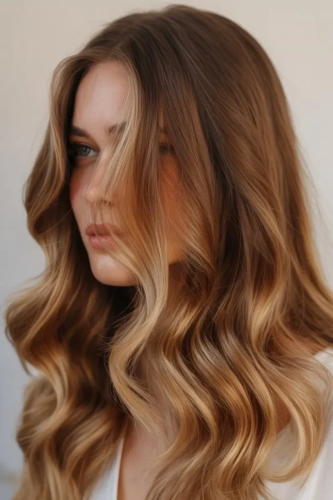 Warm Bronde Color