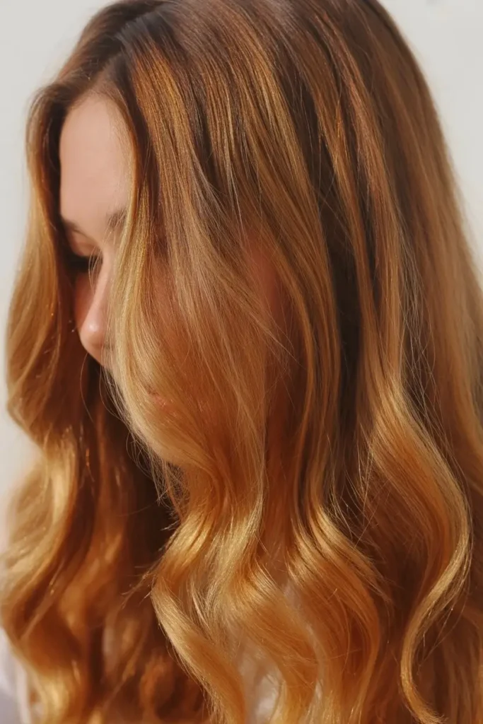 Toffee Blonde Color