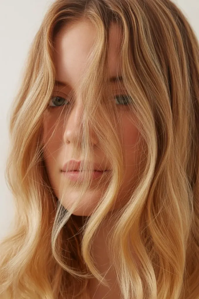 Warm Blonde Babylights