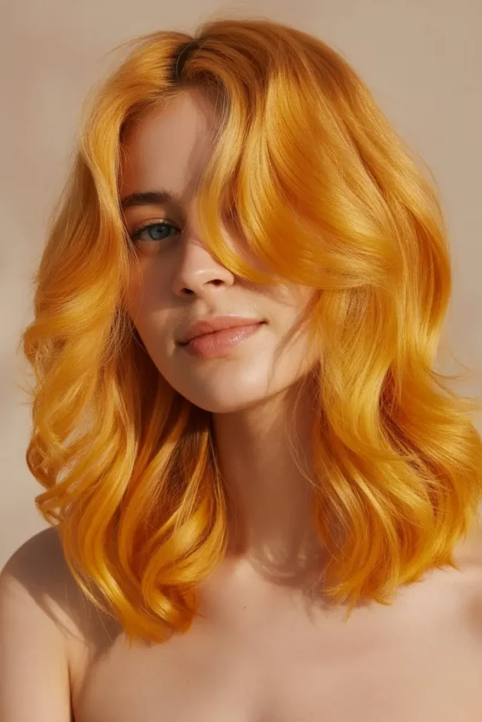 Marigold Blonde Hair