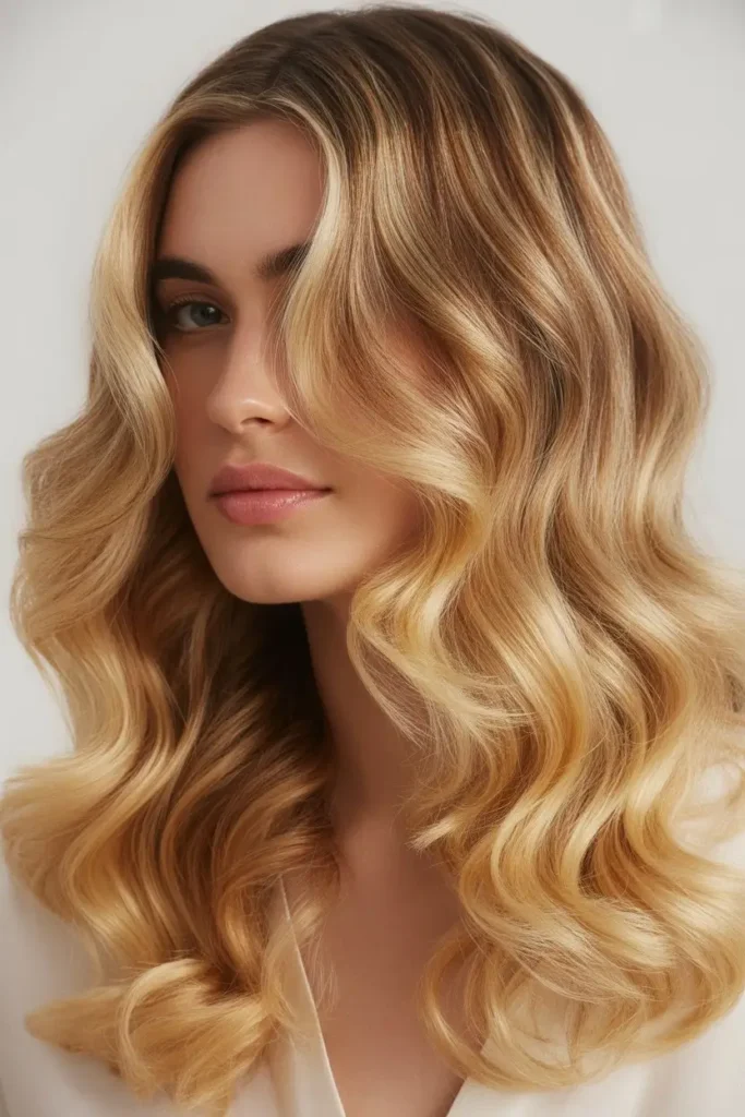 Golden Creamy Balayage
