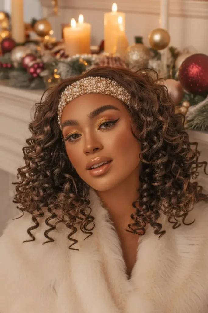 Curly Headband Wig for Quick Holiday Styling