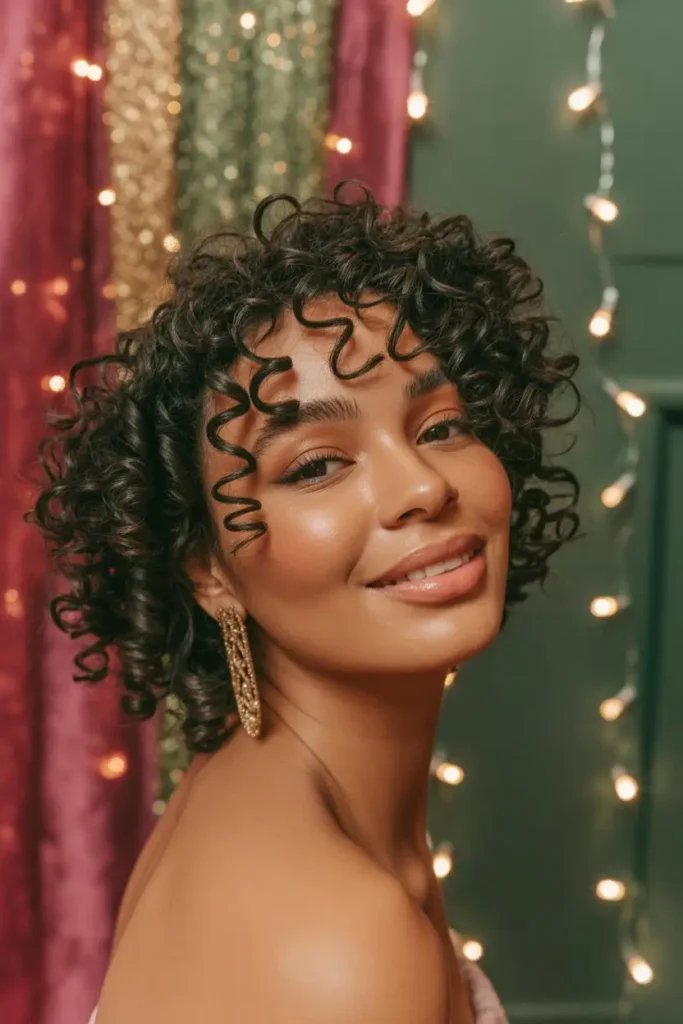 Flexi-Rod Curls: Heatless Christmas Hairstyle