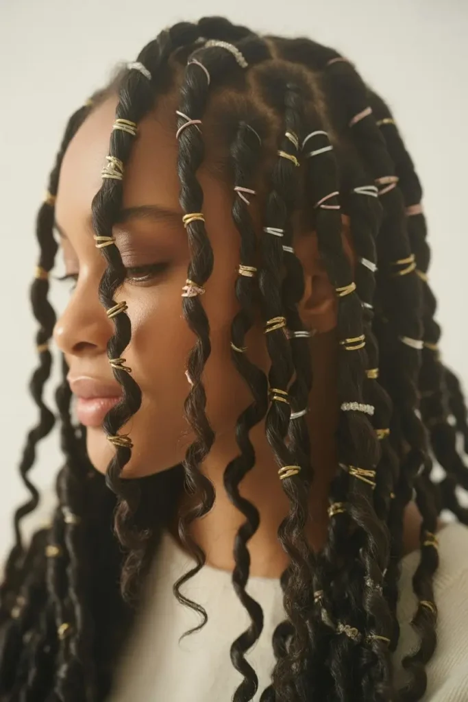 Feed-In Braids for Holiday Protection
