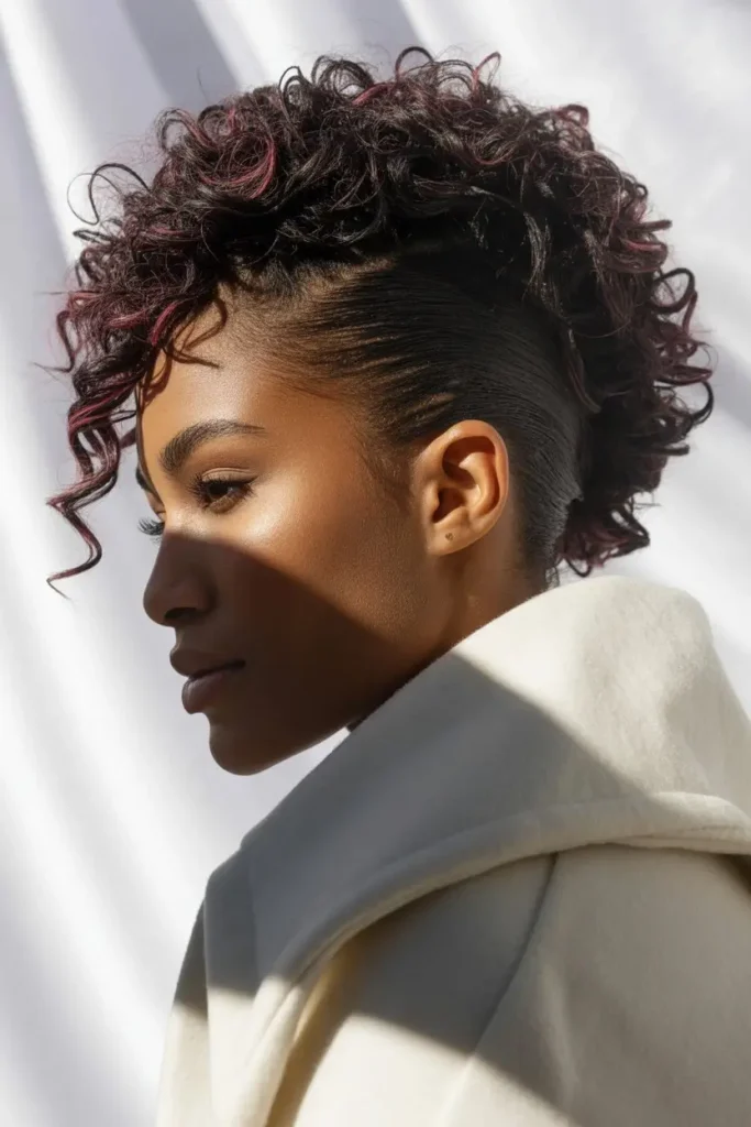 Christmas Hairstyles for Black Women